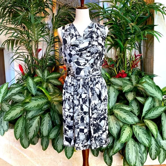 andrew marc dress black and white Marc New York by Andrew Marc